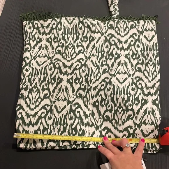 NWT - Knotted Fringe Print Skirt - Picture 5 of 6